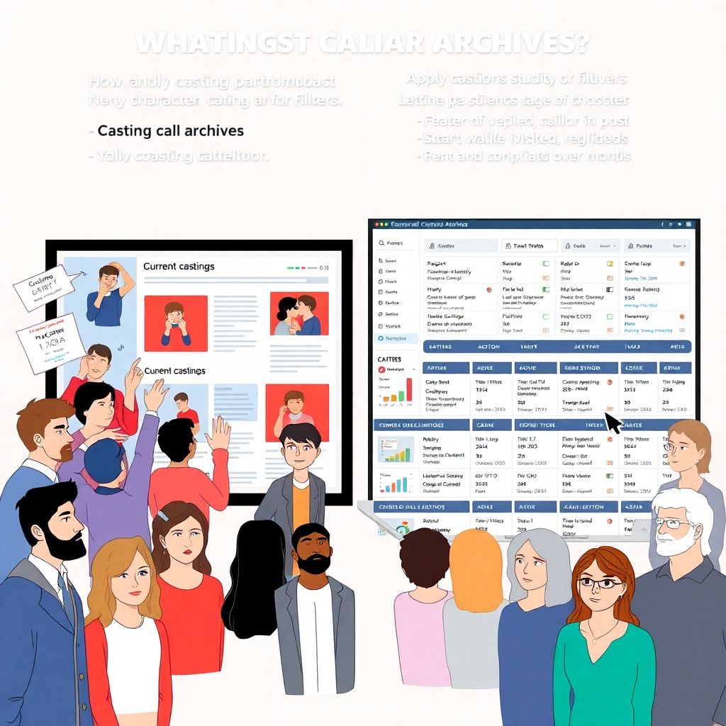 Архивы кастингов: зачем они нужны актёрам и агентствам и как ими пользоваться