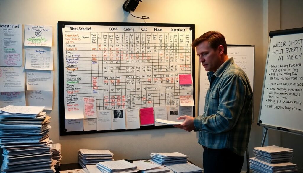 Как формируются съемочные расписания на телевидении: взгляд продюсеров и режиссеров - иллюстрация