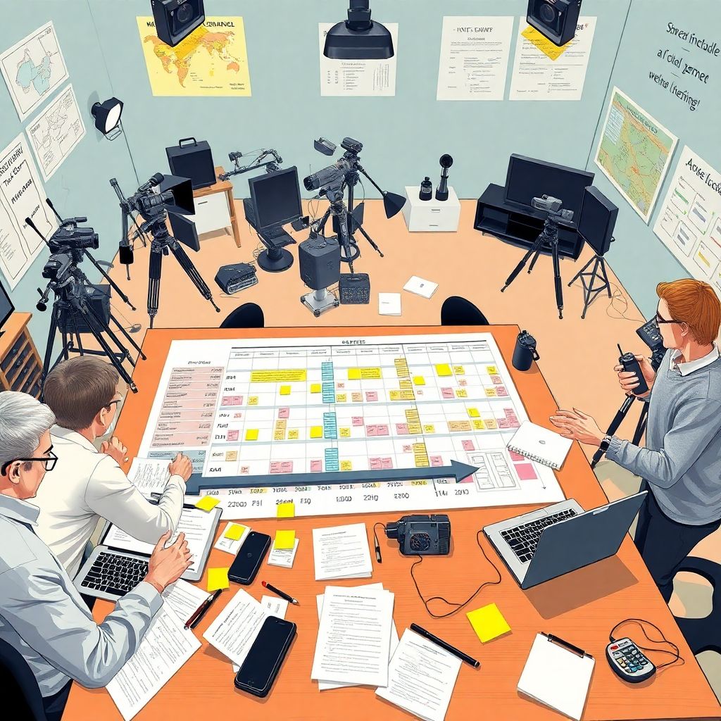 Как формируются съемочные расписания на телевидении глазами продюсеров и режиссеров