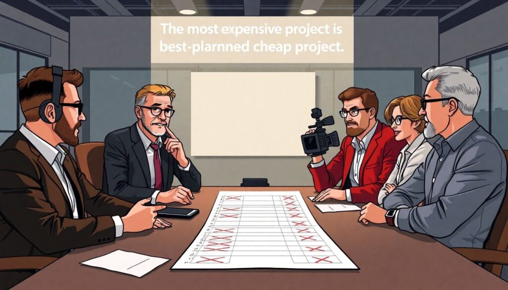 Интервью со студийными продюсерами об оптимизации бюджета на съемках - иллюстрация