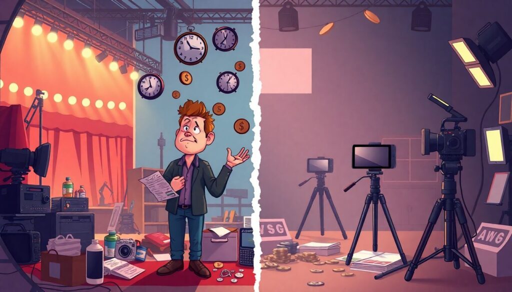 Условия съёмок: как соблюдают бюджет без потери качества - иллюстрация