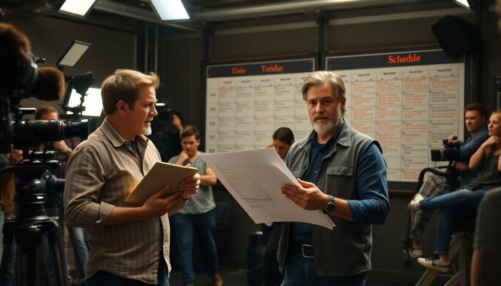 Инструменты коммуникации между продюсерами и режиссерами на площадке - иллюстрация