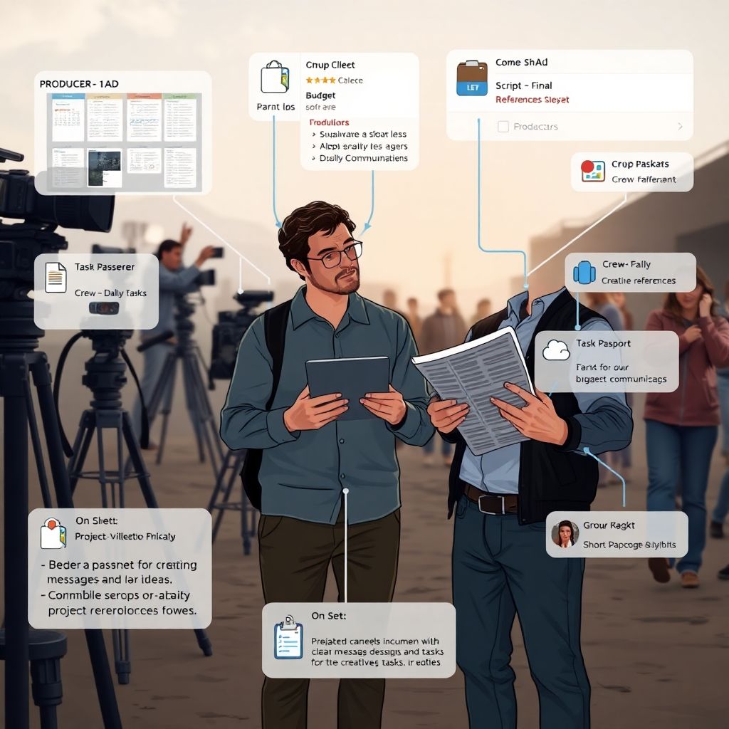 Инструменты коммуникации между продюсерами и режиссерами на съемочной площадке