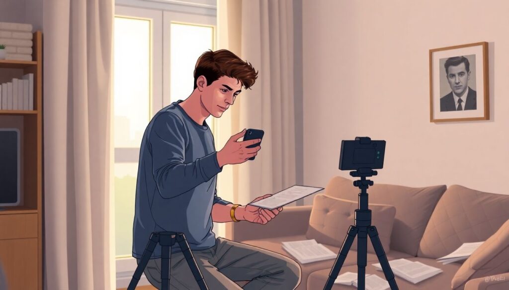 Советы по подготовке к пробы на камеру - иллюстрация