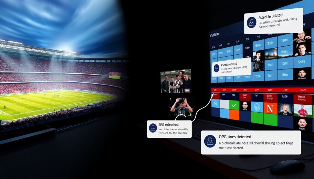 Как быстро реагировать на изменения в расписании эфиров - иллюстрация