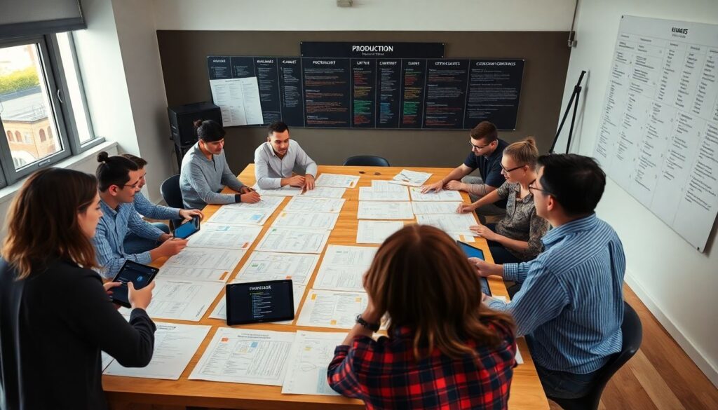 Секреты создания коллабораций между различными продакшн-ательными - иллюстрация