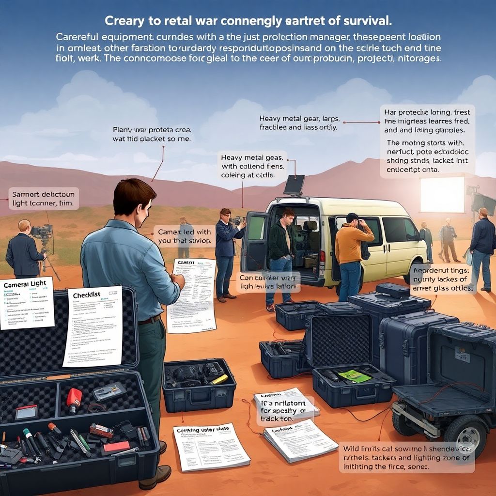 Практические советы съемочным группам по сохранности оборудования на площадке
