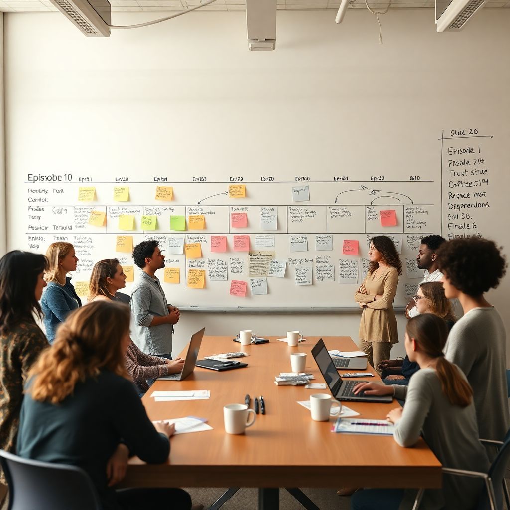 Эмоциональные арки персонажей в сериалах: как сценаристы их создают