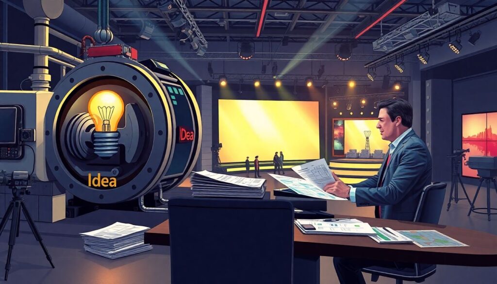 Источники вдохновения для новых проектов в телеэфире - иллюстрация