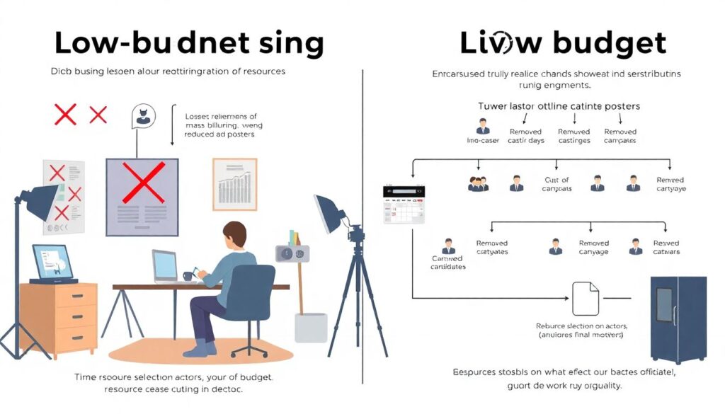 Как проходят кастинги в условиях ограниченного бюджета - иллюстрация