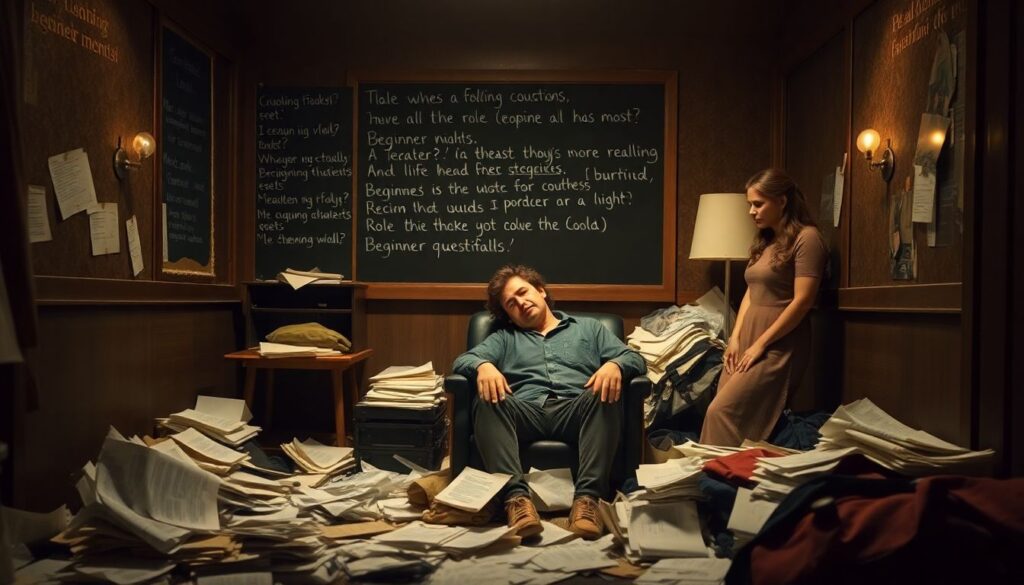 Интервью с актером о подготовке к роли и учёбе на сцене - иллюстрация