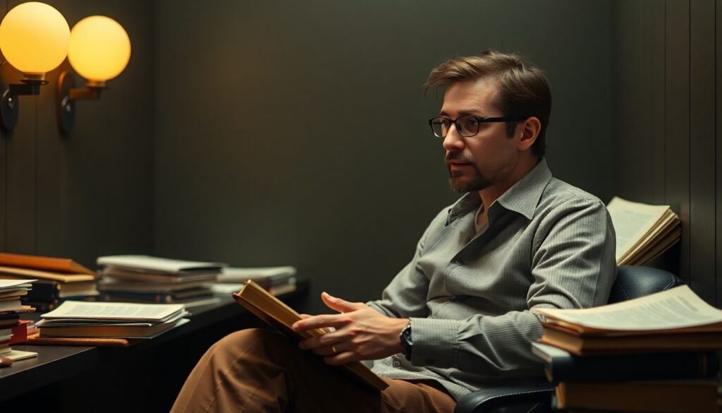 Интервью с актером о подготовке к роли и учёбе на сцене - иллюстрация