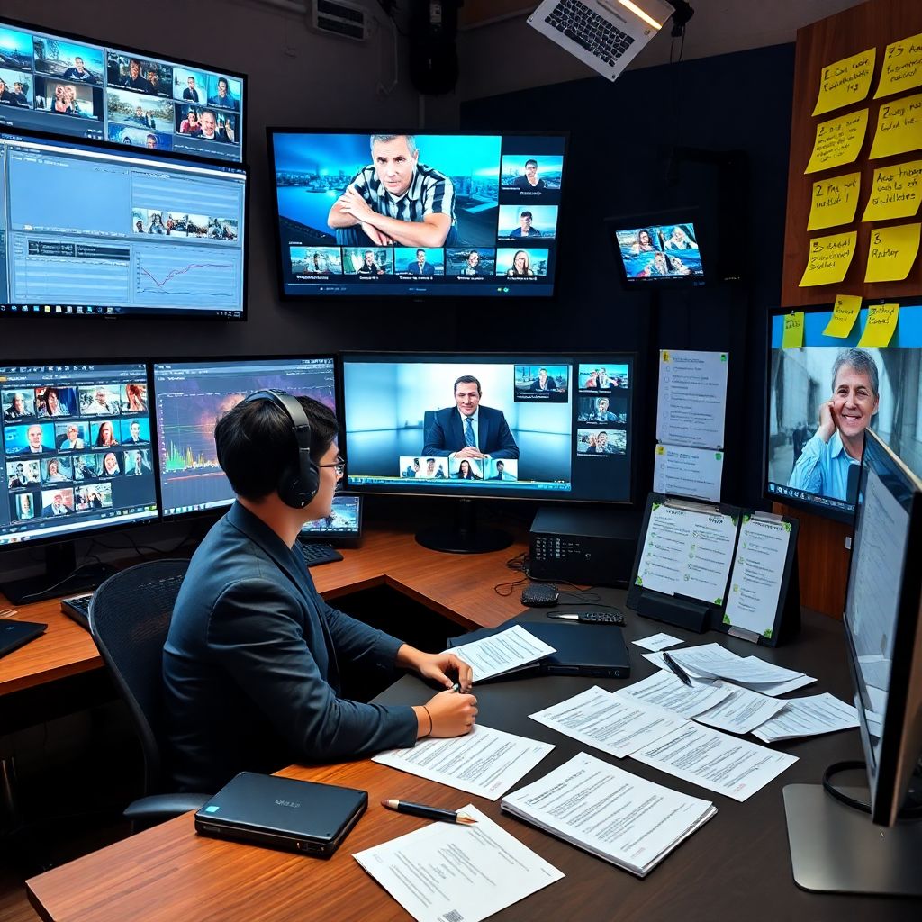 Роль редакторов в адаптации материалов под телеэфир и качество передачи