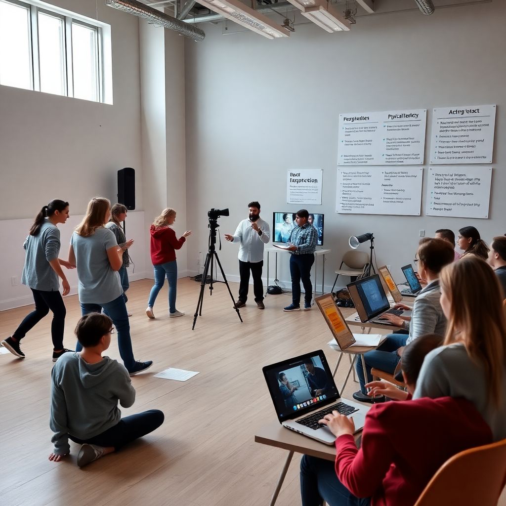 Какие навыки развивают актёры на курсах подготовки к ролям