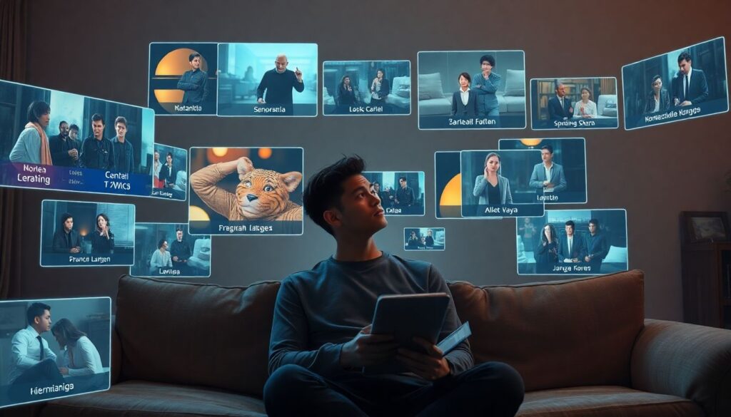 Какой язык сериала выбирают для премьеры - иллюстрация